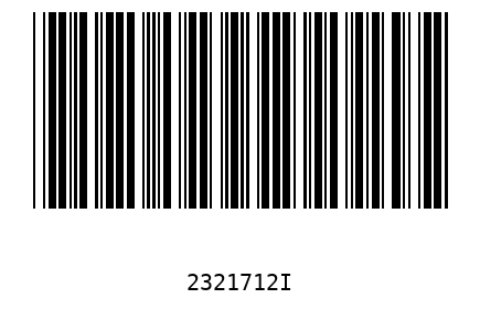 Barcode 2321712