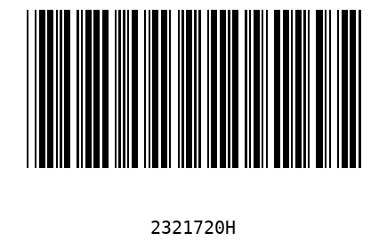 Barra Código 2321720