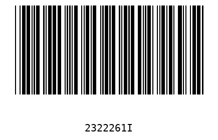 Barcode 2322261