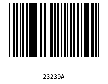 Barra Código, Code 39 23230