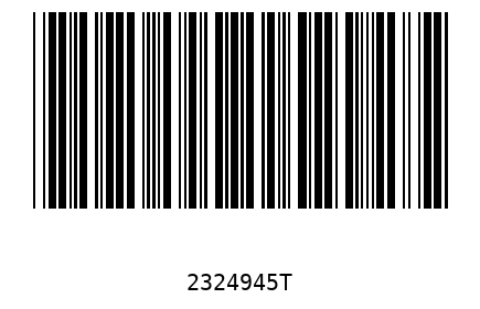 Barra Código 2324945