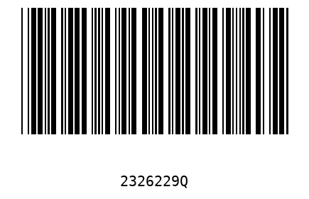Barcode 2326229