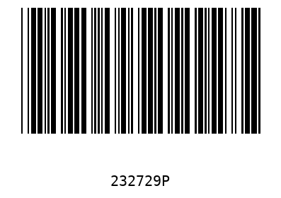Barcode 232729