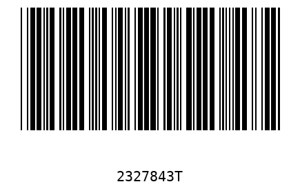 Barcode 2327843