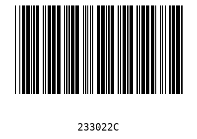 Barcode 233022