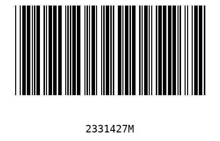 Barcode 2331427