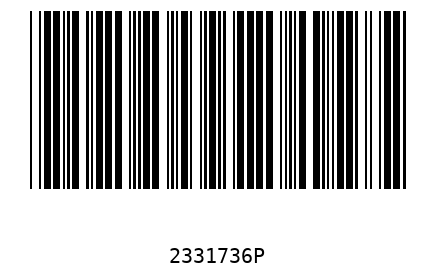 Barcode 2331736