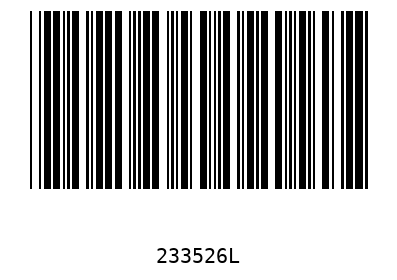 Barcode 233526
