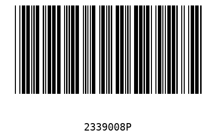 Barcode 2339008
