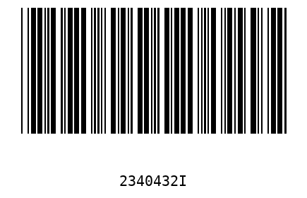 Barcode 2340432