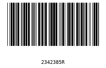 Barcode 2342385