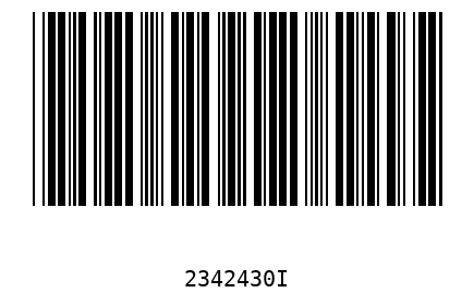 Barcode 2342430