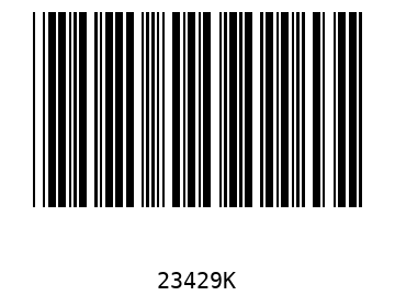 Barra Código, Code 39 23429