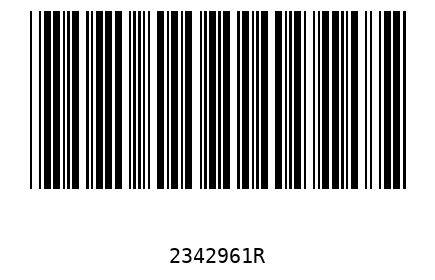 Barcode 2342961
