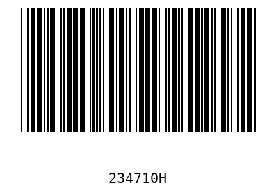 Barcode 234710