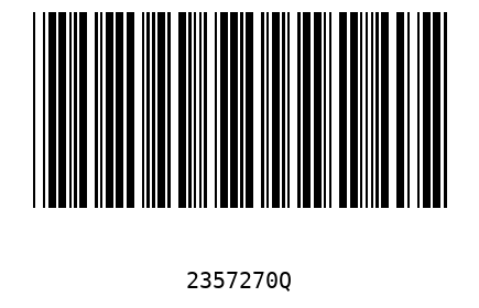 Barcode 2357270
