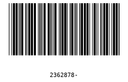 Barcode 2362878