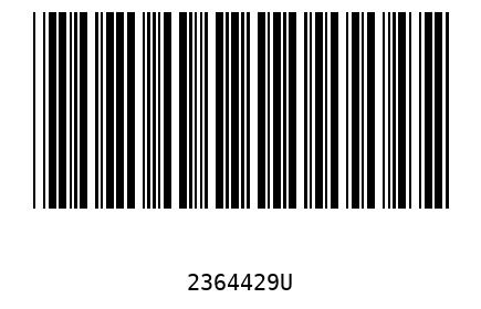 Barcode 2364429