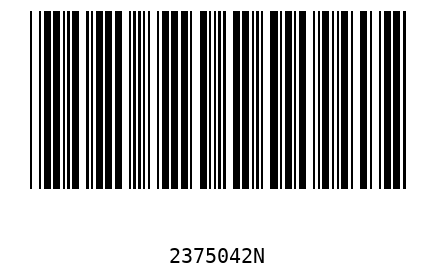 Barcode 2375042