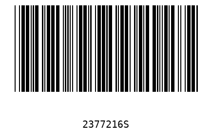Barcode 2377216