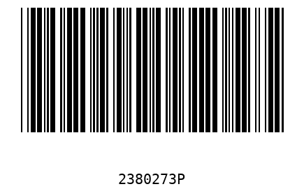 Barra Código 2380273