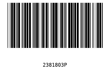 Barcode 2381803