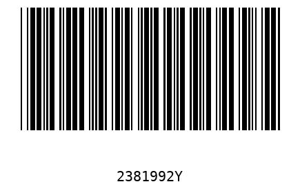 Barra Código 2381992
