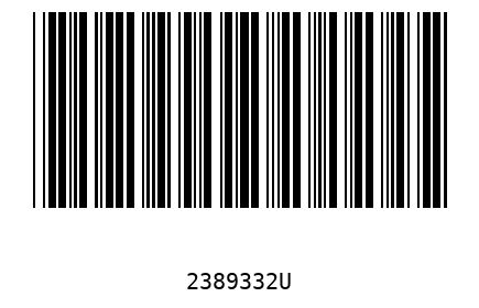 Barcode 2389332