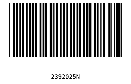 Barcode 2392025