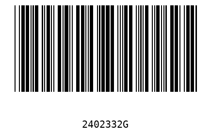 Barcode 2402332