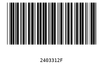 Barcode 2403312