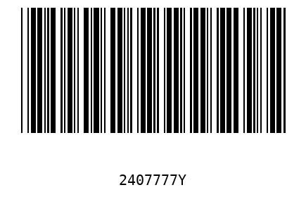 Barcode 2407777