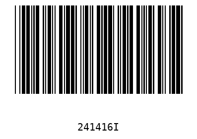 Barcode 241416