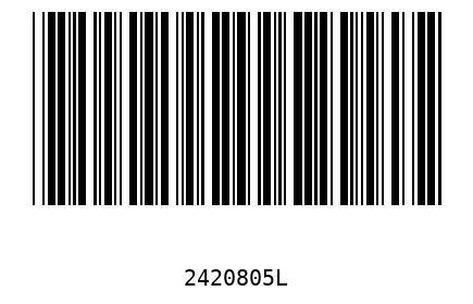 Barcode 2420805
