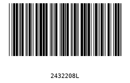 Barcode 2432208