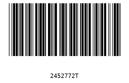 Barcode 2452772