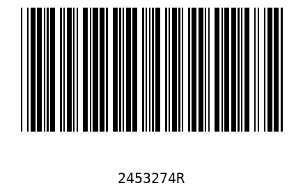 Barcode 2453274