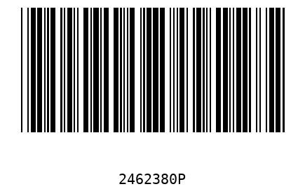 Bar code 2462380