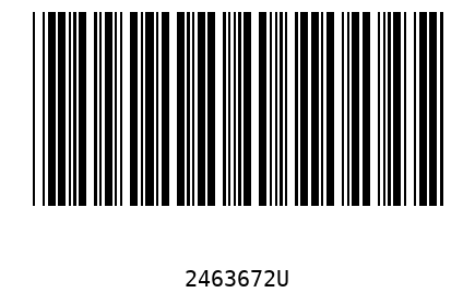 Barcode 2463672