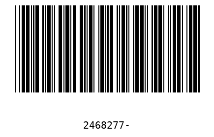 Barcode 2468277