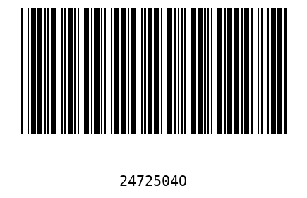 Barcode 2472504