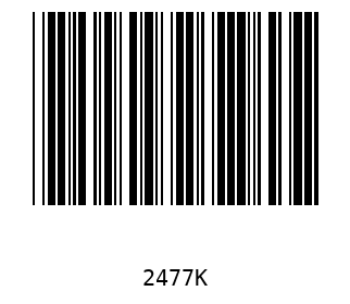 Barra Código, Code 39 2477