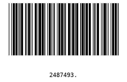 Barcode 2487493