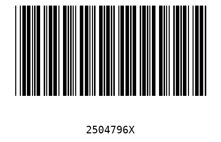 Barcode 2504796