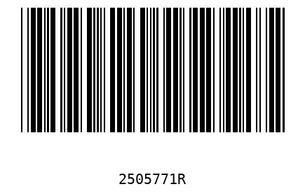 Barcode 2505771