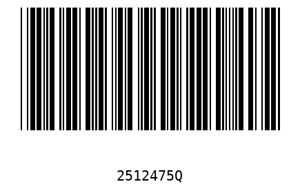 Barcode 2512475
