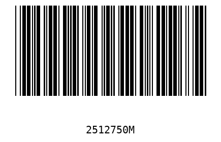 Barra Código 2512750