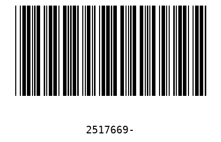 Barcode 2517669