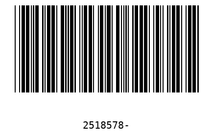 Barcode 2518578
