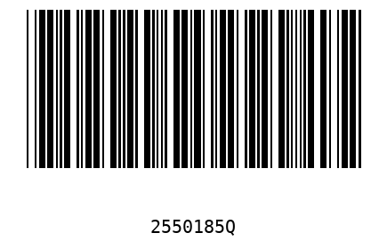 Barcode 2550185